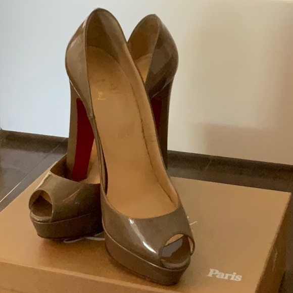 Christian Louboutin platform heels **fits 8 1/2-9 - Picture 2 of 8